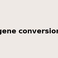 gene conversion是什么意思
