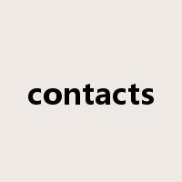 contacts是什么意思