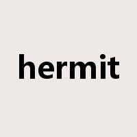 hermit是什么意思