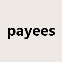 payees是什么意思