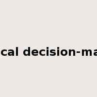 medical decision-making是什么意思