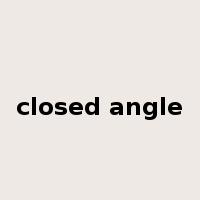 closed angle是什么意思