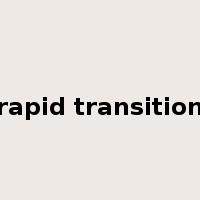 rapid transition是什么意思