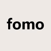 fomo是什么意思