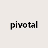 pivotal是什么意思