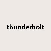 thunderbolt是什么意思
