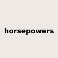 horsepowers是什么意思