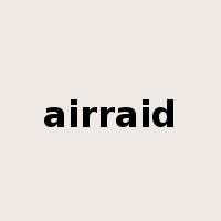 airraid是什么意思