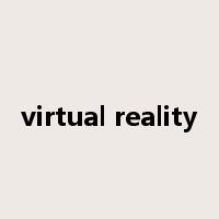 virtual reality是什么意思