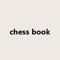 chess book是什么意思