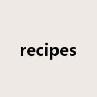 recipes是什么意思