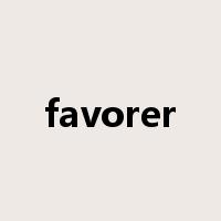 favorer是什么意思