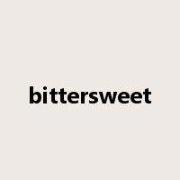 bittersweet是什么意思