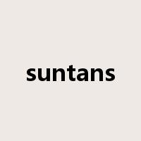suntans是什么意思