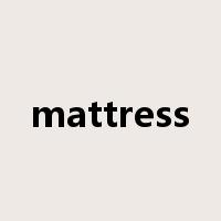 mattress是什么意思
