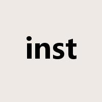 inst是什么意思