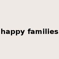 happy families是什么意思