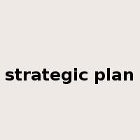 strategic plan是什么意思