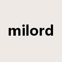 milord是什么意思