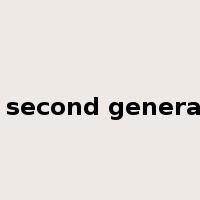 rich second generation是什么意思