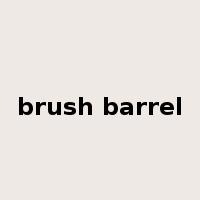 brush barrel是什么意思