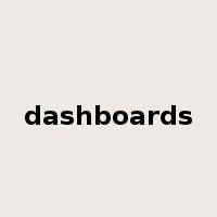 dashboards是什么意思