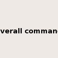 overall command是什么意思