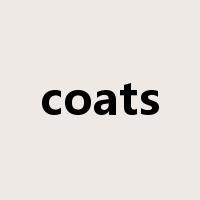 coats是什么意思