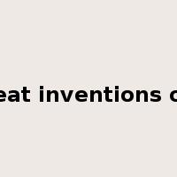 four great inventions of China是什么意思