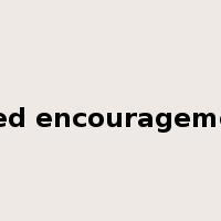 need encouragement是什么意思