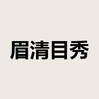 眉清目秀是什么意思
