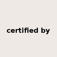 certified by是什么意思