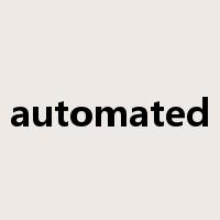 automated是什么意思