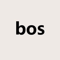 bos是什么意思