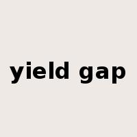 yield gap是什么意思