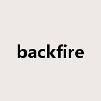 backfire是什么意思