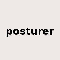 posturer是什么意思