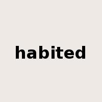 habited是什么意思