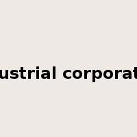 industrial corporation是什么意思