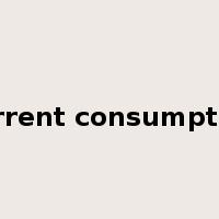 current consumption是什么意思