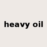 heavy oil是什么意思