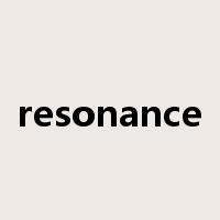 resonance是什么意思