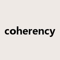 coherency是什么意思