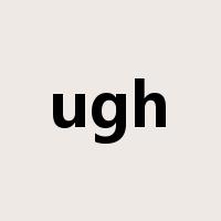 ugh是什么意思