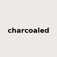 charcoaled是什么意思