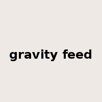 gravity feed是什么意思