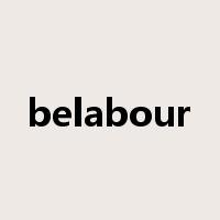 belabour是什么意思