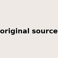 original source是什么意思