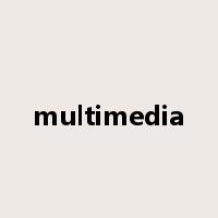 multimedia是什么意思