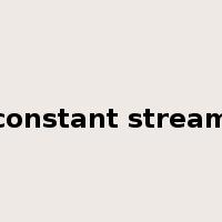 constant stream是什么意思
